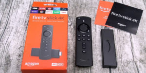 Caja Fire TV Stick 4k de amazon