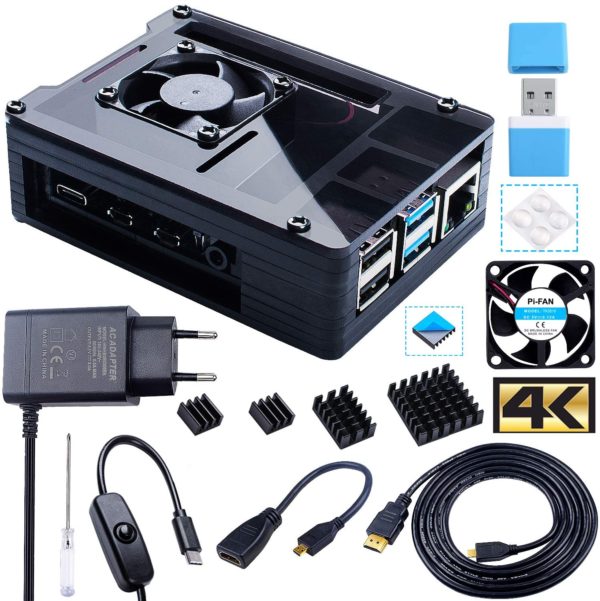 Bruphny Caja para Raspberry Pi 4
